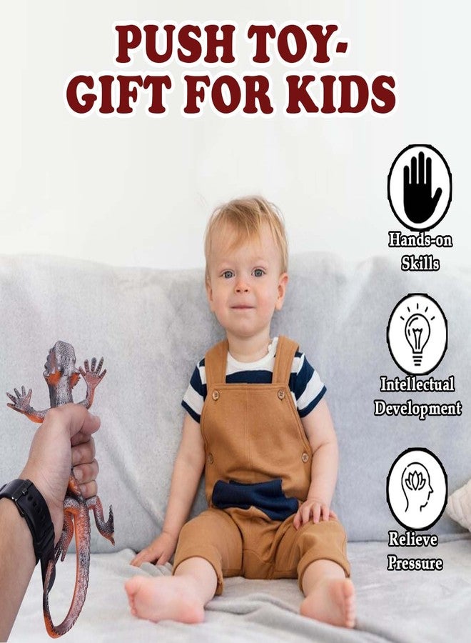 فولي لعبة سحلية مزيفة بالكامل للمقالب للأطفال والكبار | ألعاب مقالب عملية | أدوات مقالب مخيفة للعائلة والأصدقاء - Image 4